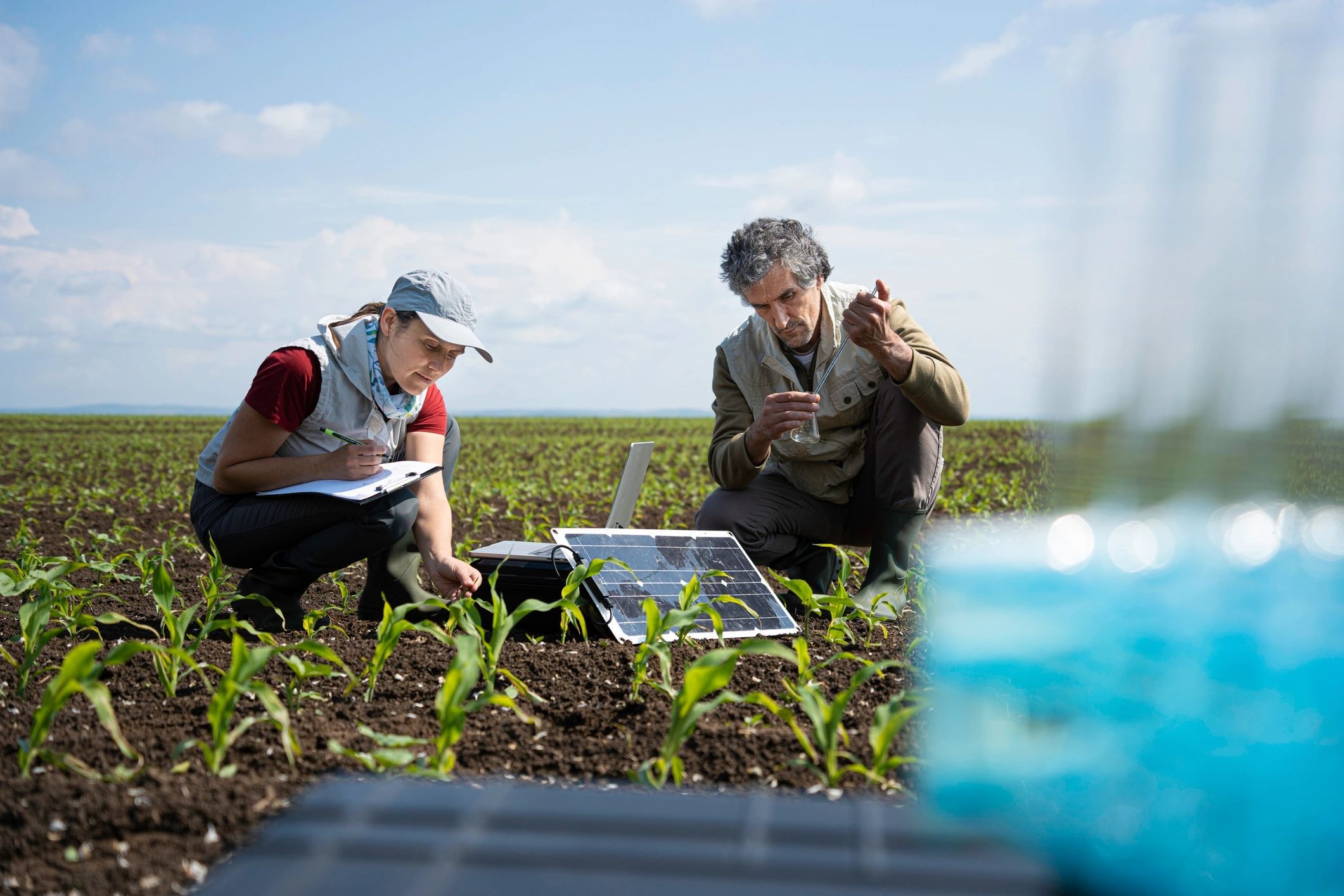 Precision farming technology in action
